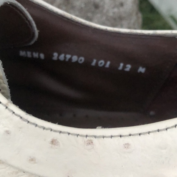 Stacy Adams Men’s Ivory Dress Up Shoes Size : 12M - Picture 5 of 13